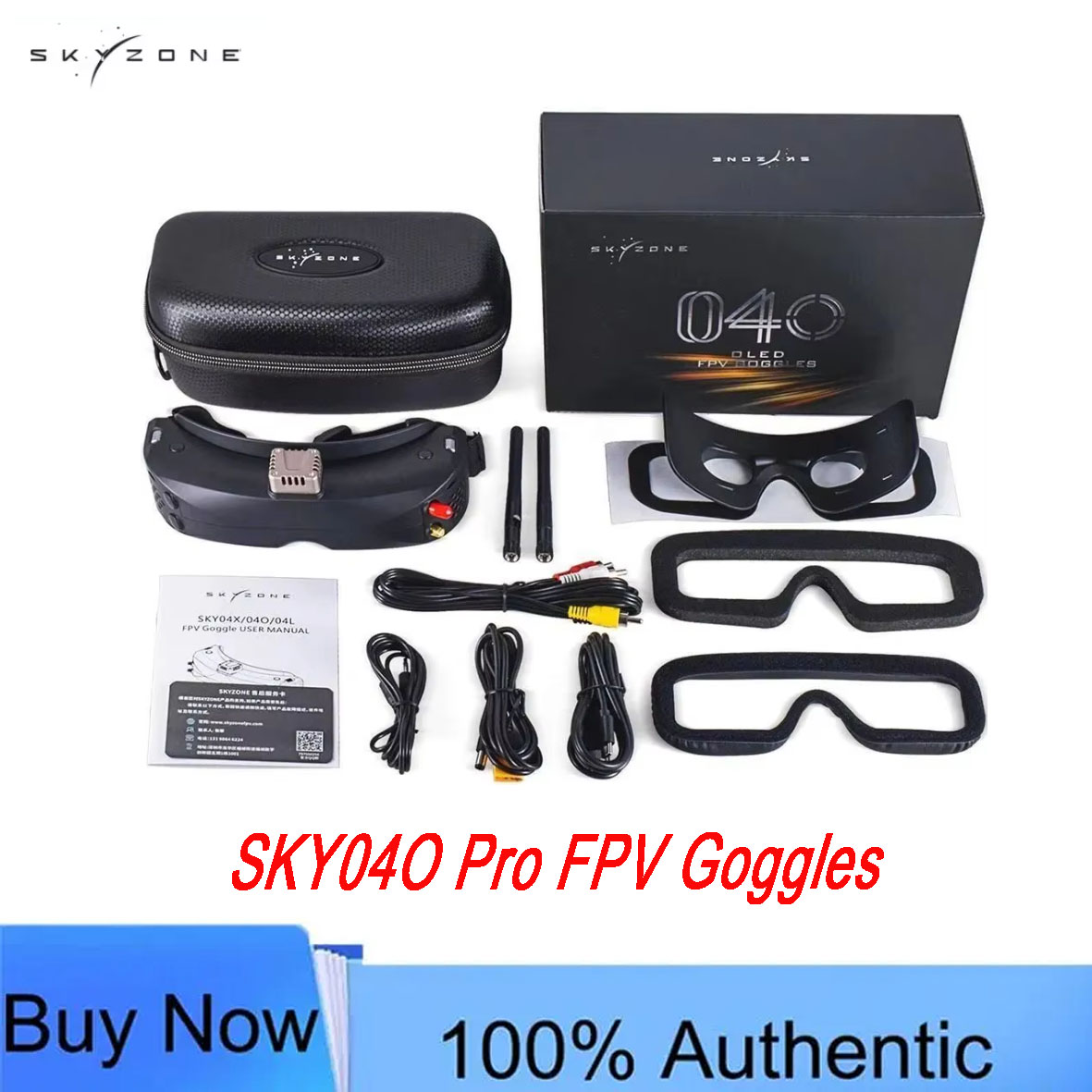 SKYZONE SKY04O Pro Occhiali FP - Skyzone Sky04O Pro Fpv Goggles recensione e prezzo